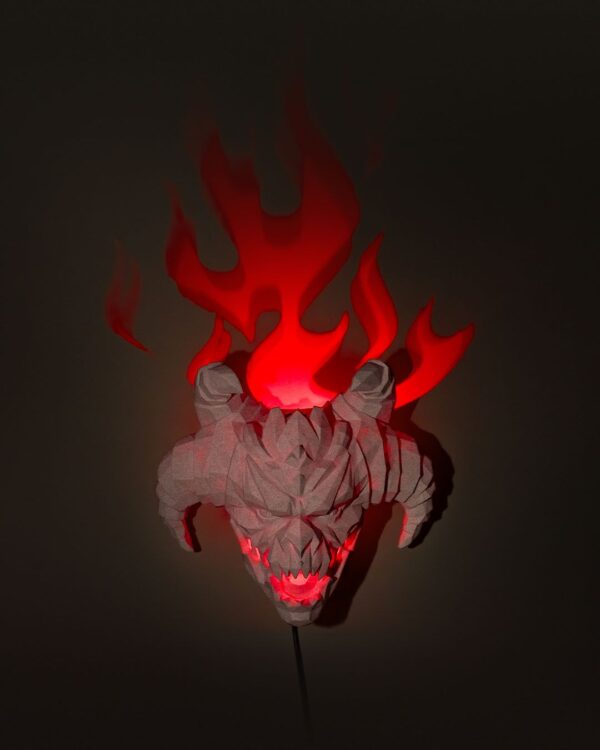 The Fiend Wall Light